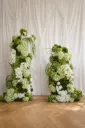 Statement Green Pillar Pair