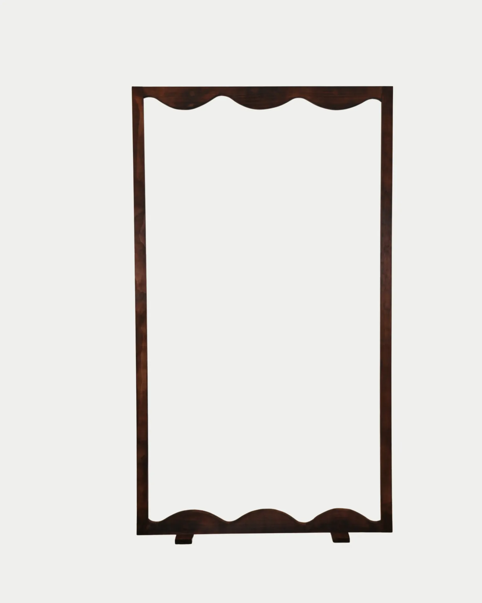 Wooden Wavy Stand 90 x 170cm