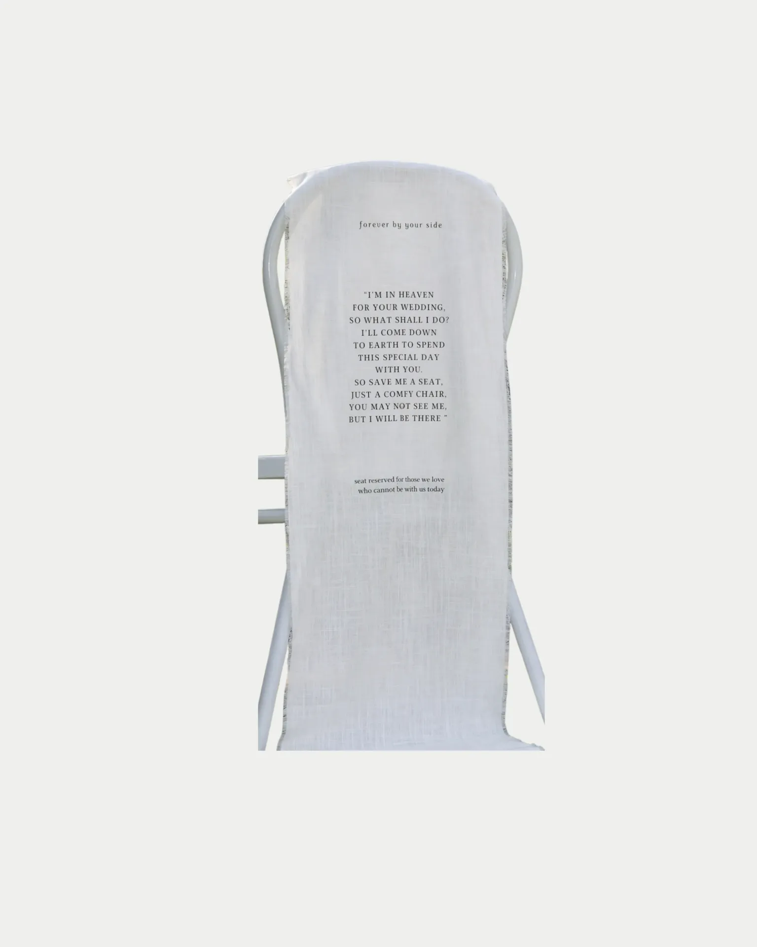 Fabric Memorial Sign
