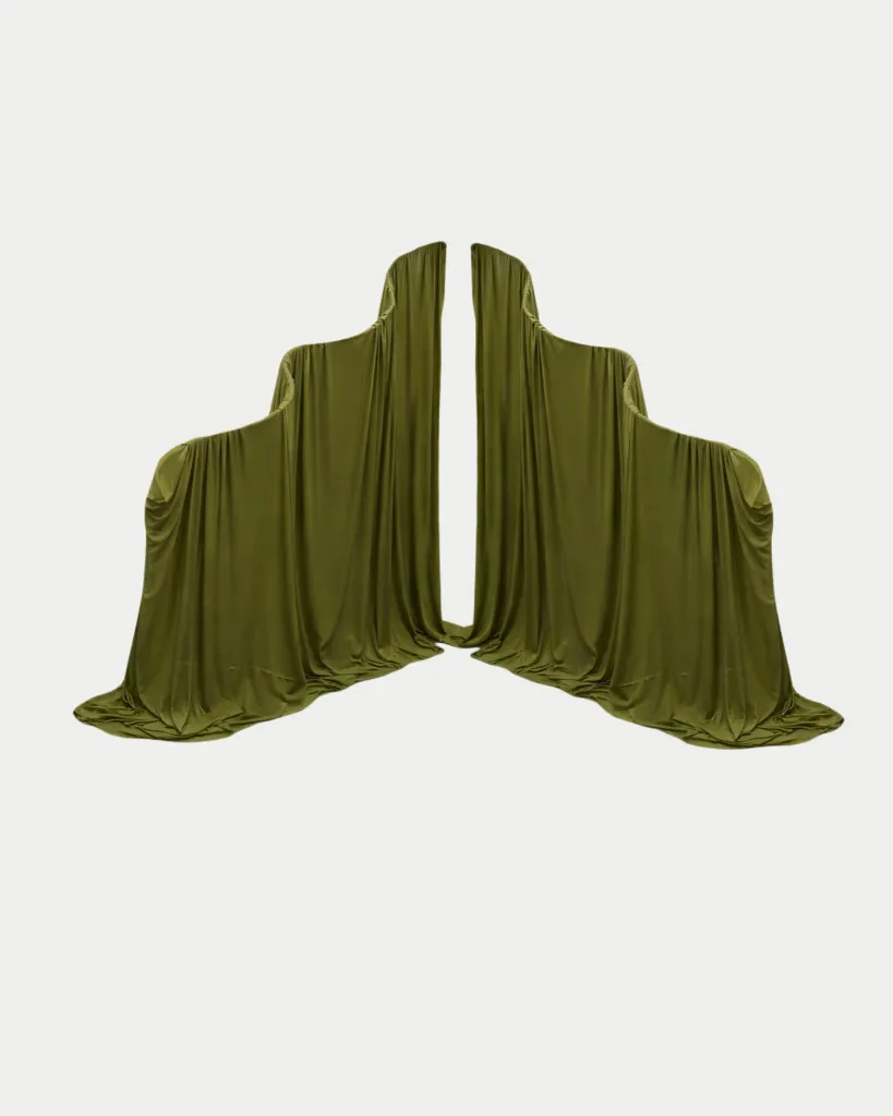 Drip Backdrop-Green