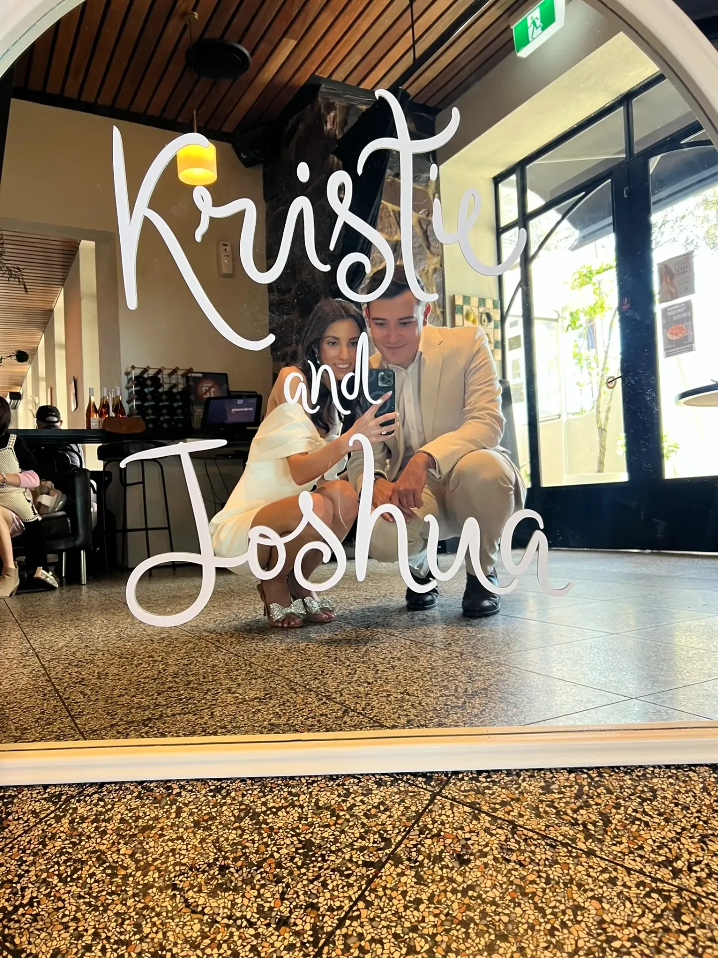 Custom Decal- Mirrors (Black)