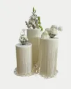 Fringe Cover: Round Plinths